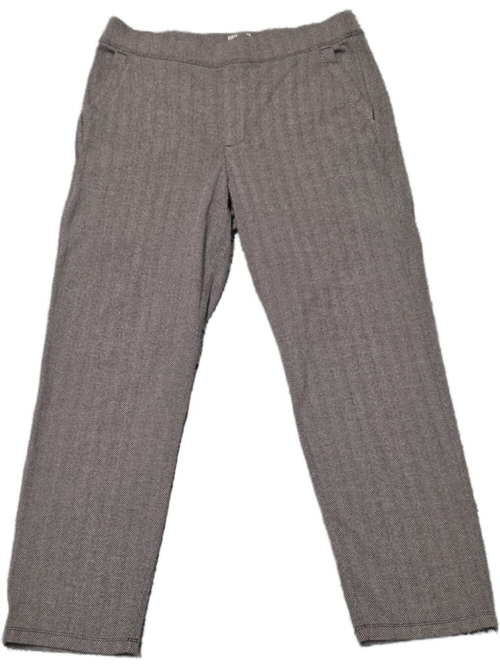 Duluth Trading Co NoGA Naturale Herringbone Slim Leg Chino Pants L Regular EUC